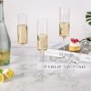 KAMMAK 8KPKS0004 champagne flutes shape and proportion detail image 3