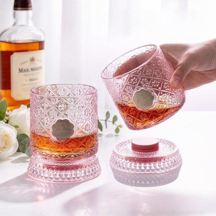 KAMMAK 8KPLWS018 whiskey glasses shape and proportion detail image 3