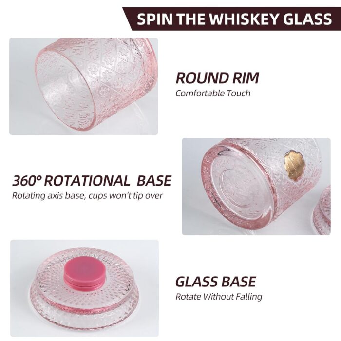 KAMMAK 8KPLWS018 whiskey glasses decorative craft detail image 7