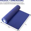 KAMMAK Navy Blue Disposable Paper Table Runner Roll, 16.5 in × 78.7 ft – image 3 KAMMAK 7KPSP998N dinner napkins shape and proportion detail image 3