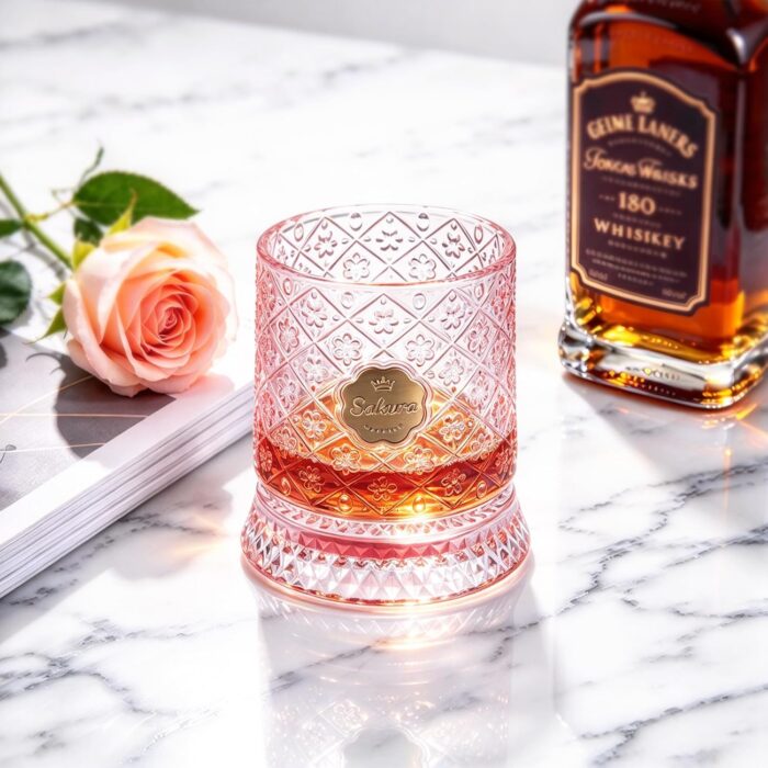 KAMMAK 8KPLWS018 whiskey glasses close-up material texture detail image 4