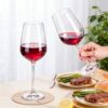 KAMMAK Red & White Wine Glasses Set of 4, Crystal Stemmed Glasses, DY038 KAMMAK 8KPDY038 wine glasses decorative craft detail image 7