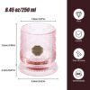KAMMAK 8KPLWS018 whiskey glasses scale and proportion view image 6