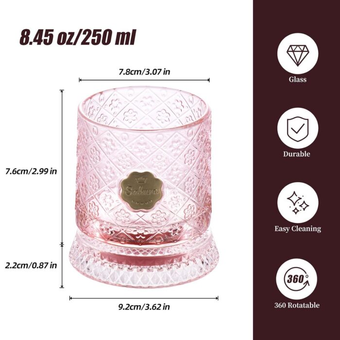 KAMMAK 8KPLWS018 whiskey glasses scale and proportion view image 6