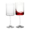 KAMMAK Crystal Red Wine Glasses Set of 2, Bordeaux Stemmed Glasses, DY028 KAMMAK 8KPDY028 wine glasses alternate angle gallery image 9